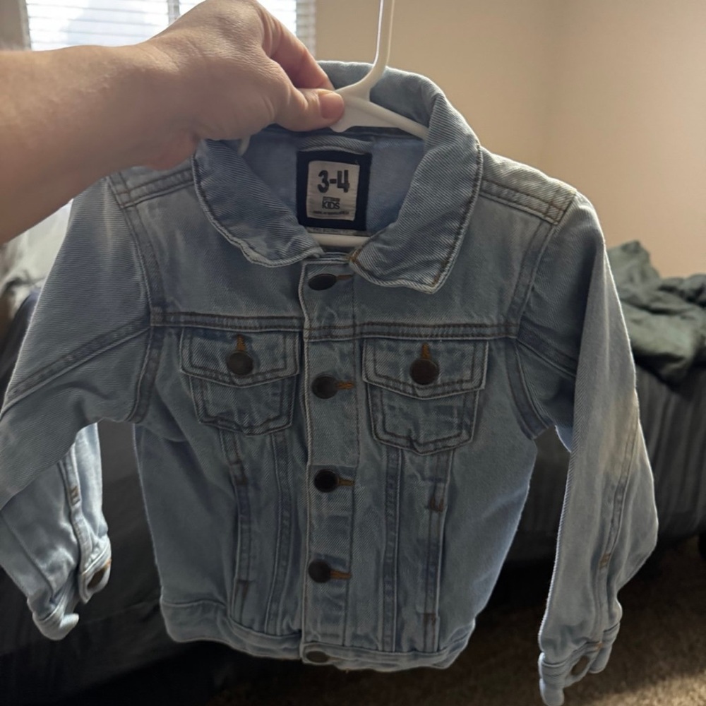 Kids Denim Jacket - Light Blue